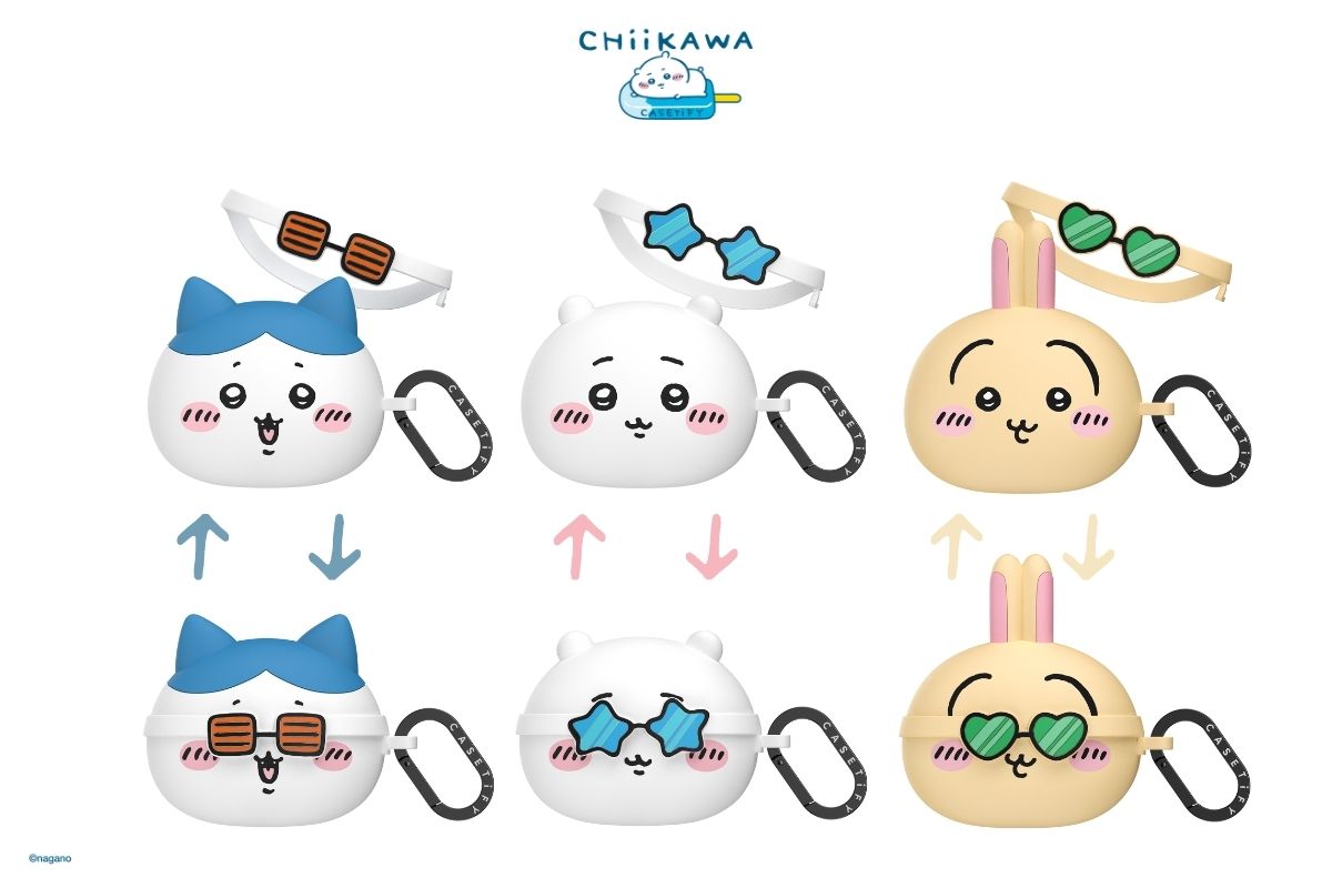 ちいかわ x CASETiFY」コラボ第2弾が発売！ちいかわ、ハチワレ、うさぎ