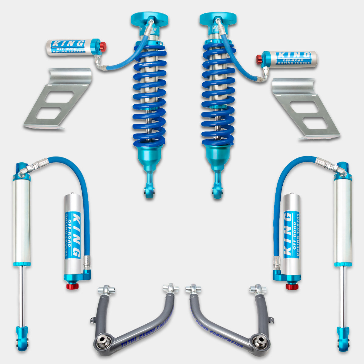 08-22 Toyota Sequoia King 2.5 RR EXT Travel Coilovers & Rear Shocks w