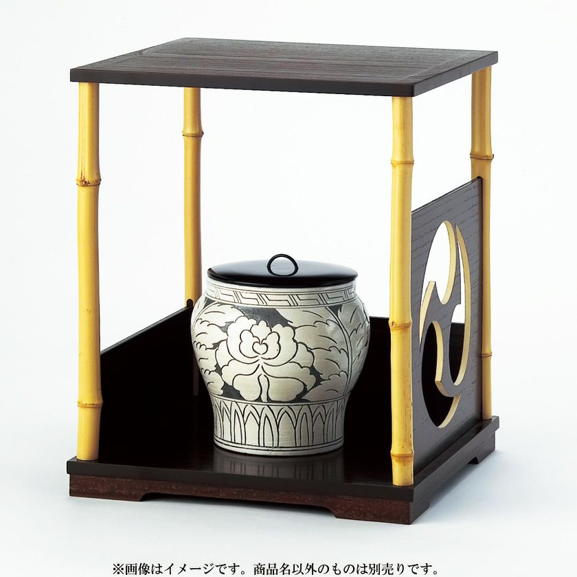 茶道具棚（たな） 巴棚 圓能斎好写 小林幸斎 ※画像