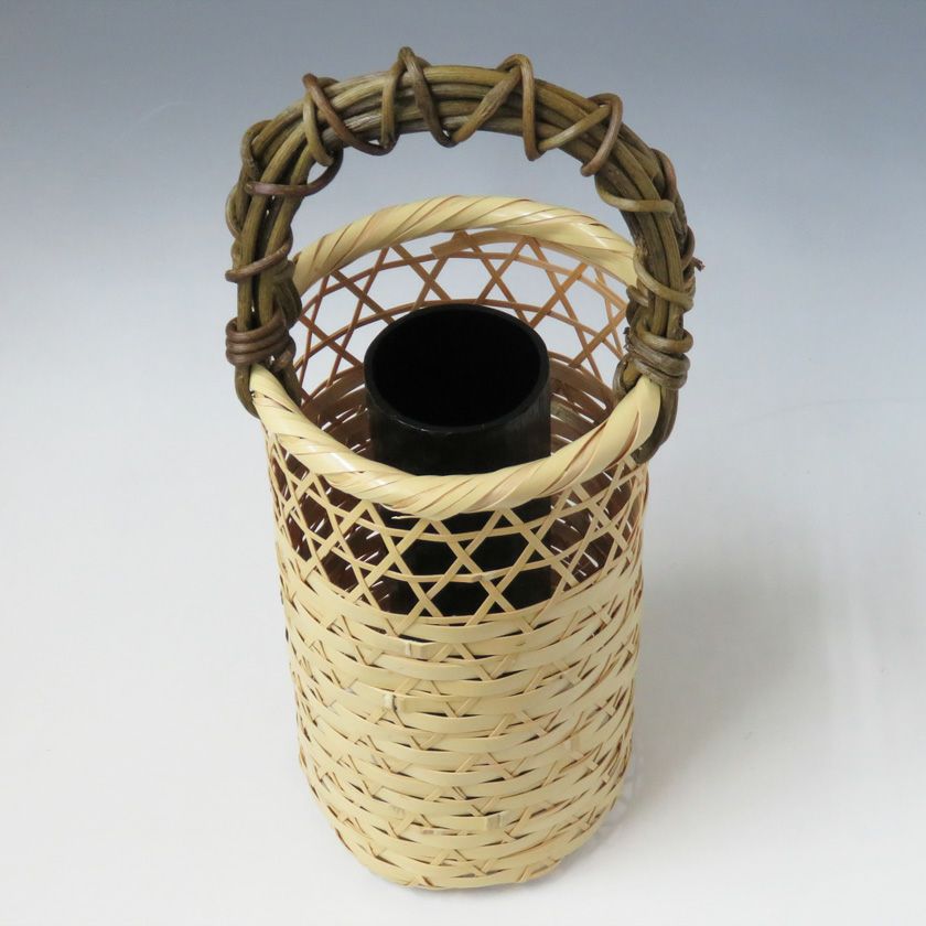 茶道具 花籠（はなかご） 有馬籠（置） 国産 松本 東公斎 | 千年の香り