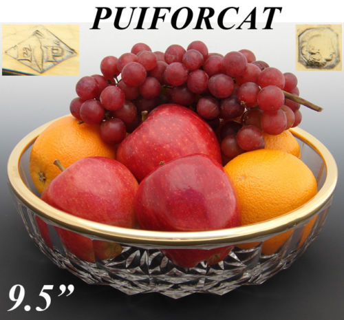 フルーツを入れなくても華やか。ピュイフォルカのカットガラスボウル