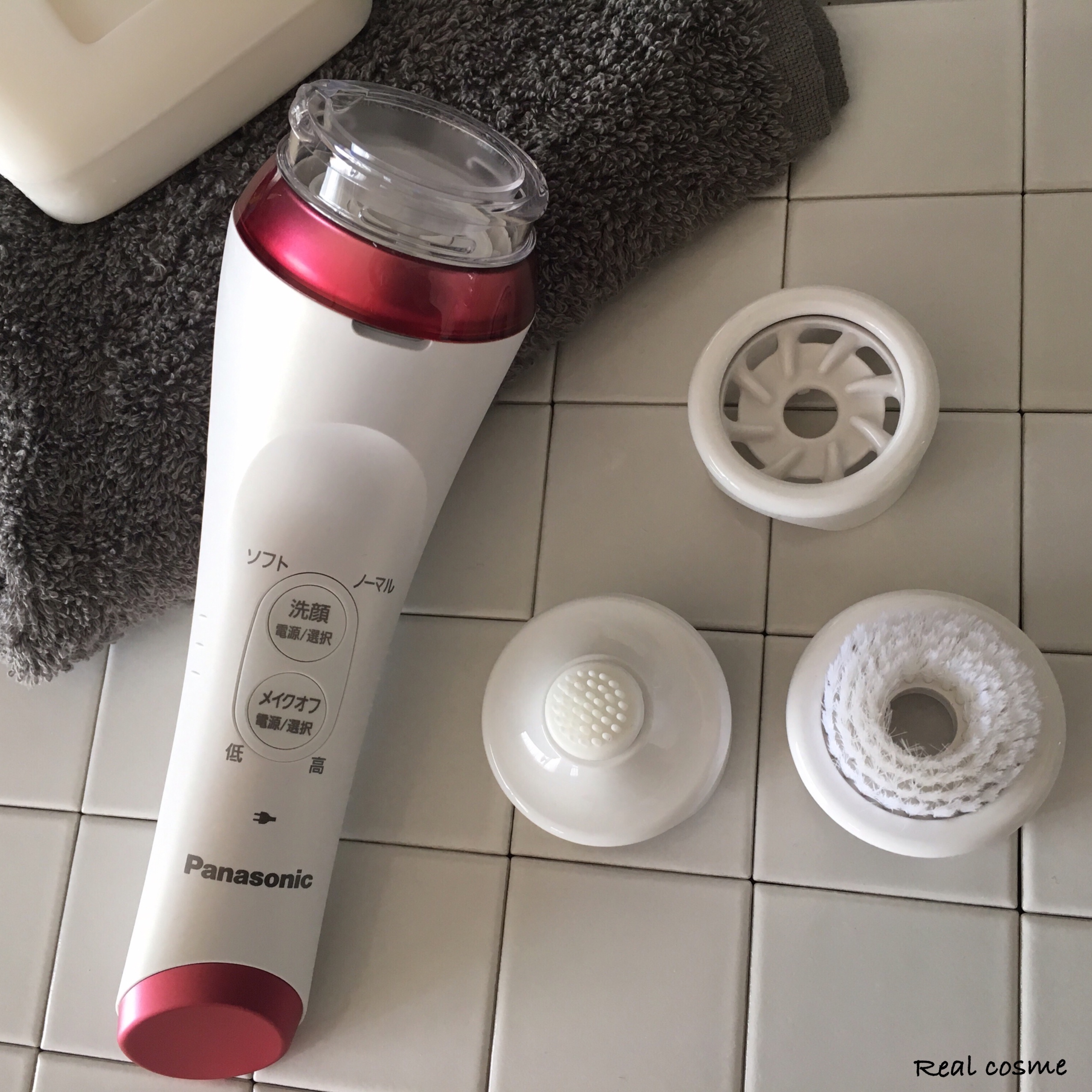パナソニックの話題の洗顔ブラシ『濃密泡エステ』を使ってみました