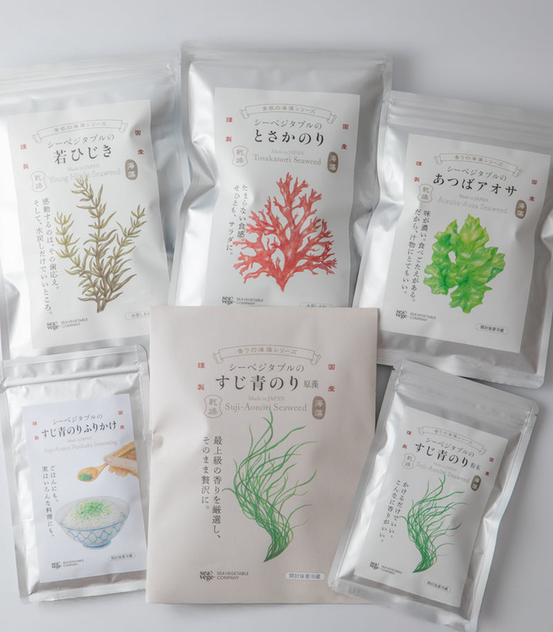 送料無料】厳選海藻6種セット – SEA VEGETABLE COMPANY