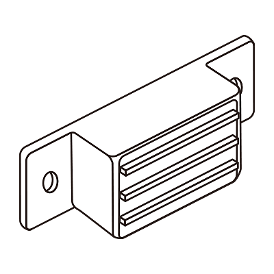 シリコーンマグネットキャッチ MC-MS45型 【スガツネ工業】