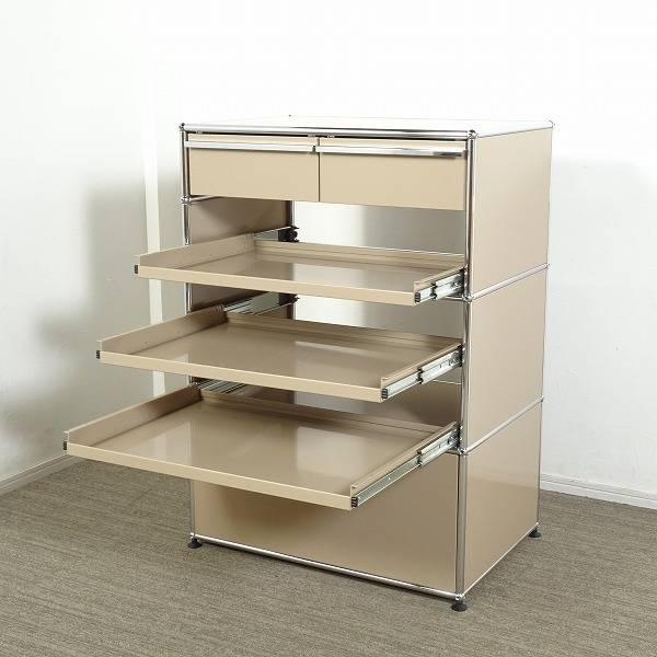 USM Haller USMハラー キャビネット ドロワー×2 エクステンションドア