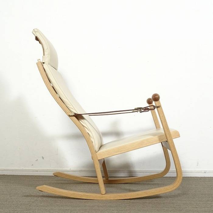 CONDEHOUSE カンディハウス ソリ ロッカー ロッキングチェア 本革 入荷