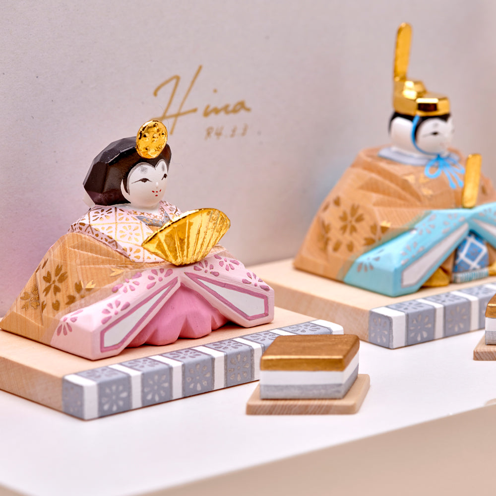 雛人形 NARADOLL HIGASHIDA 奈良一刀彫 CA:Touch（かたち） クーナ