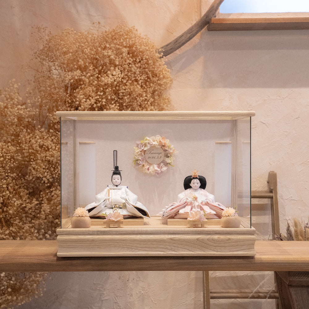 雛人形 kokokara（ここから） 和花-nodoka- 花飾りひな人形（メーカー