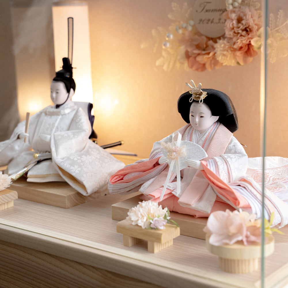 雛人形 kokokara（ここから） 結衣花-yuika- 花飾りひな人形（メーカー