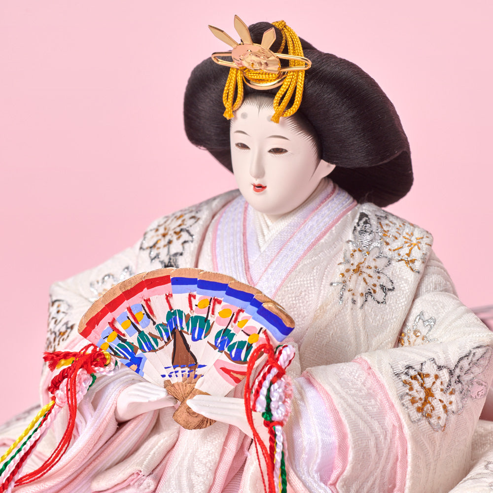 雛人形 白音 雛輝（ひなき） 京人形 み彌け×cuna selectオリジナル 京