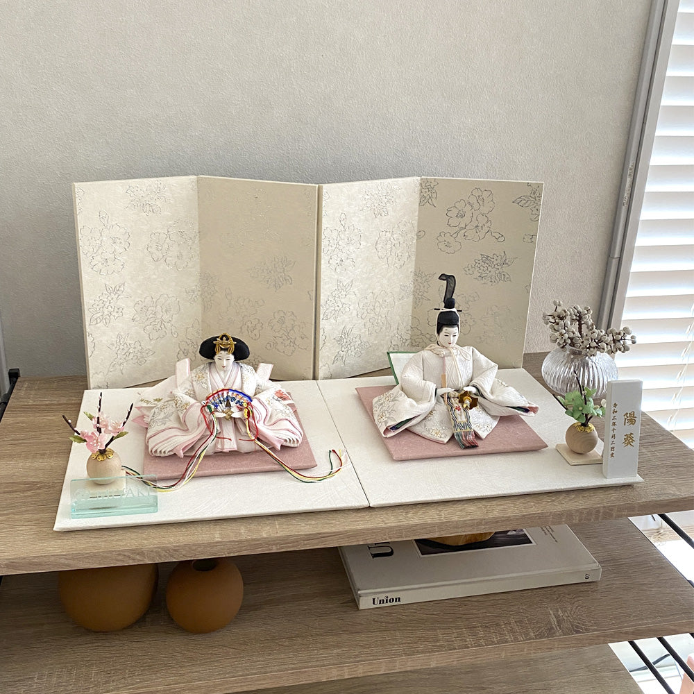 雛人形 白音 雛輝（ひなき） 京人形 み彌け×cuna selectオリジナル 京