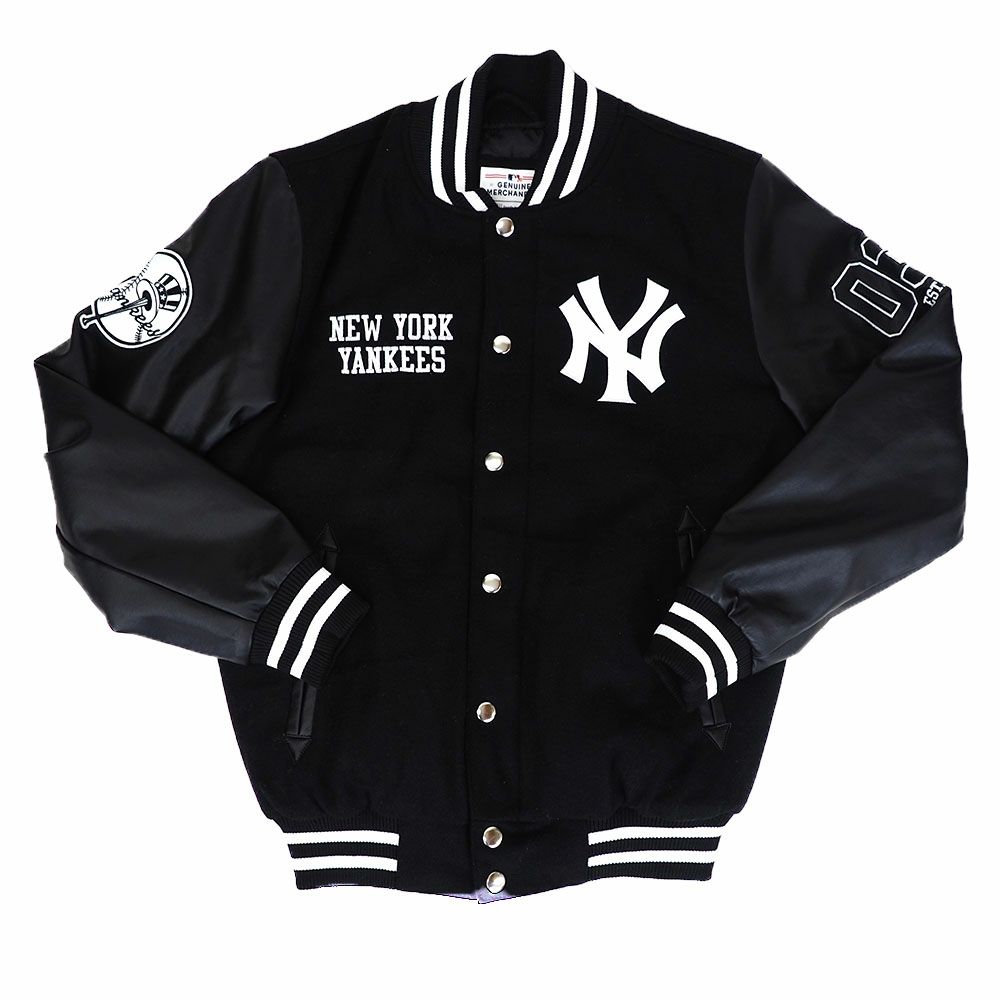 MLB ヤンキース スタジャン ラインバッカー バーシティー ジャケット