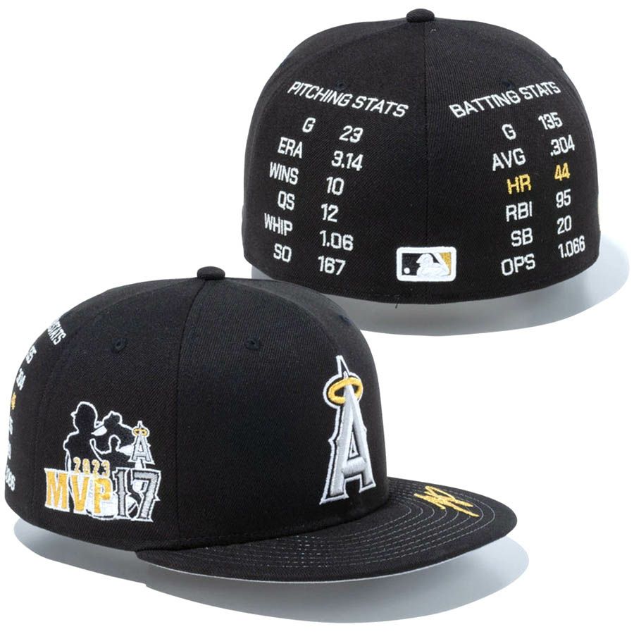 MLB 大谷翔平 ドジャース キャップ 2x MVPパッチ 59FIFTY Performance