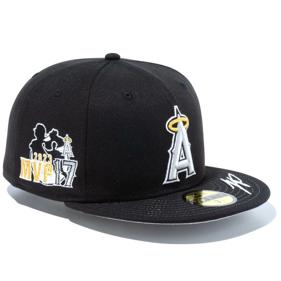 MLB カリフォルニア・エンゼルス キャップ 125周年記念 59FIFTY Fitted