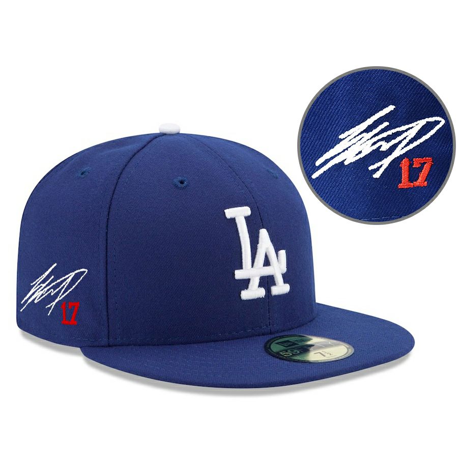 MLB 大谷翔平 ドジャース キャップ サイン刺繍 Authentic On-Field