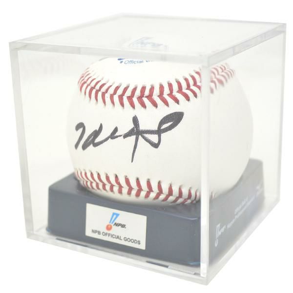 NPB 鈴木健氏 直筆サイン入り 統一試合球 ミズノ セレクション