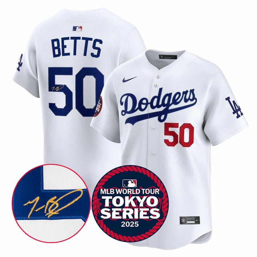 MLB ドジャース ムーキー・ベッツ ユニフォーム MLB東京シリーズ2025