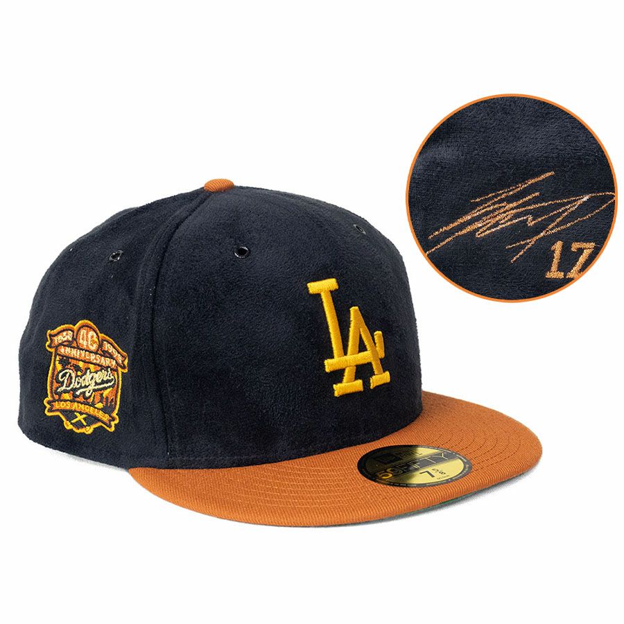 MLB キャップ 【球場限定配布】鬼滅の刃 x ドジャース 竈門炭治郎