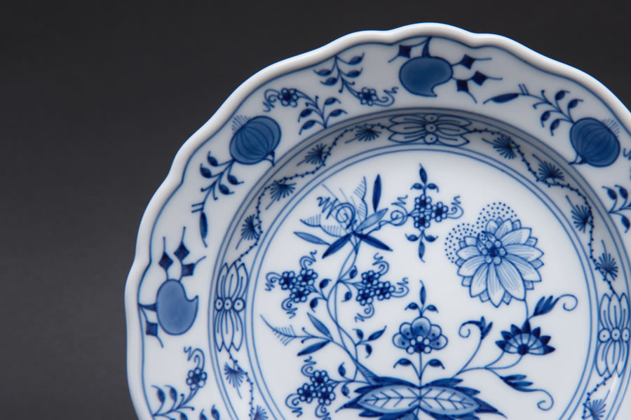 マイセン ブルーオニオン 18cmプレート 2枚セットを買い取りました