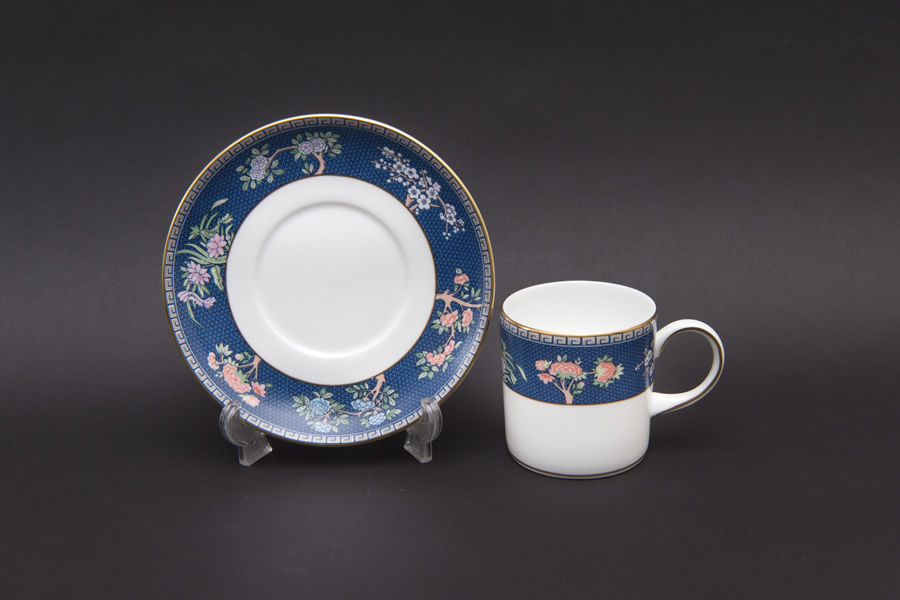 ウェッジウッド ブルーサイアム コーヒーカップ＆ソーサー（キャン）を