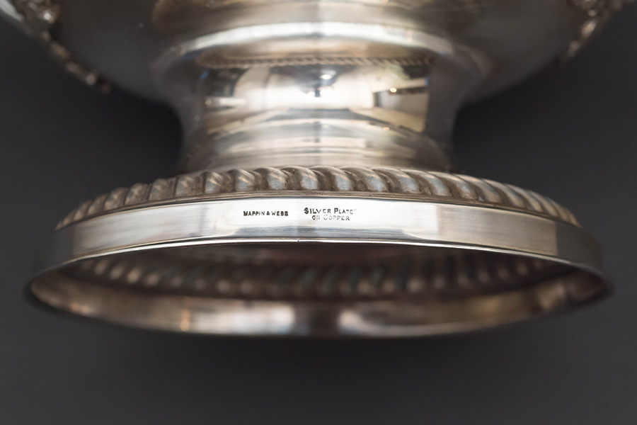 マッピン＆ウェッブ シルバー ワインクーラーを買い取りました