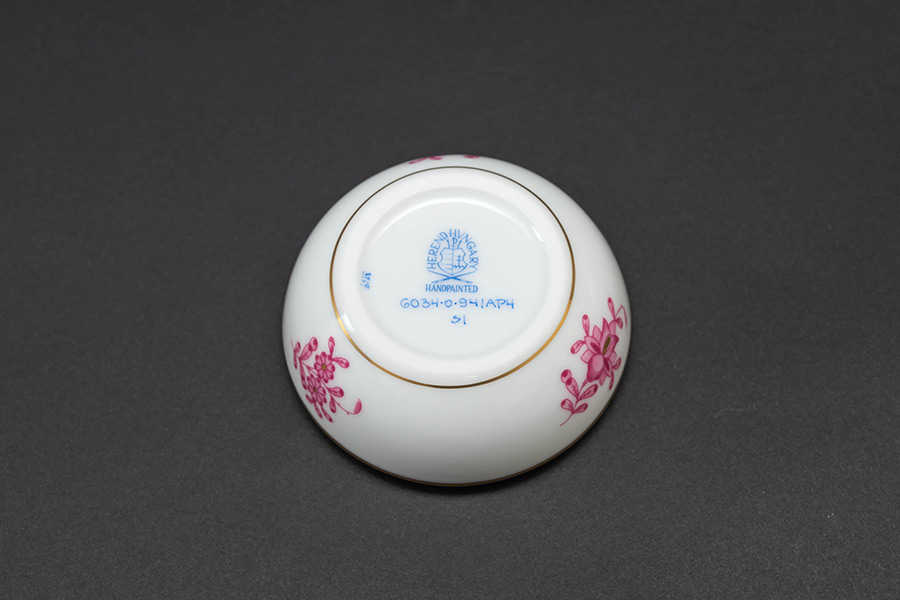 ヘレンド アポニー・ベビーピンク ひな小筐を買い取りました｜ブランド