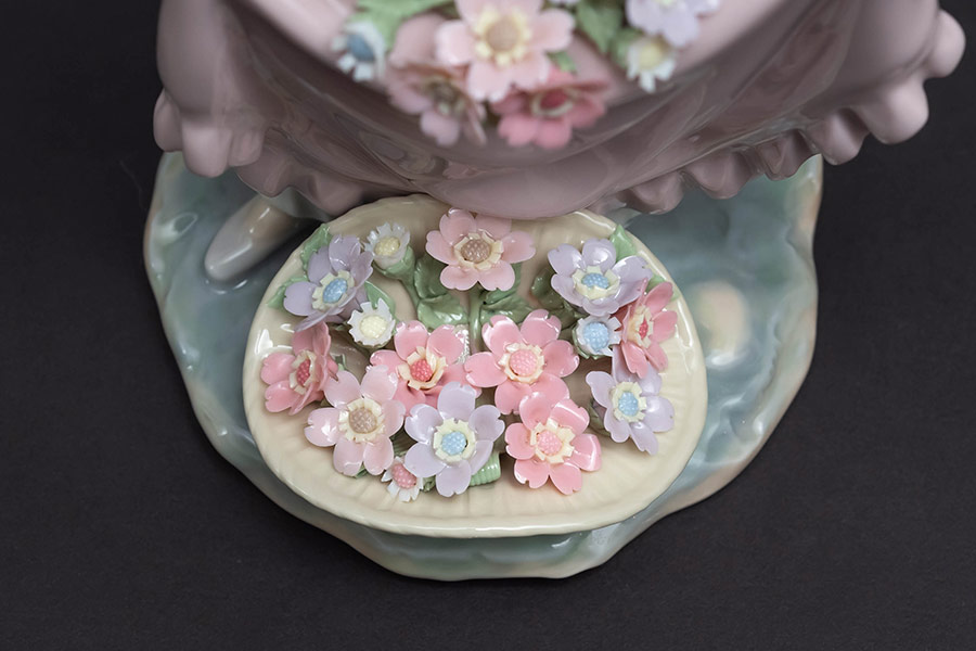 リヤドロ フィギュリン『Flowers in the Basket』を買い取りました