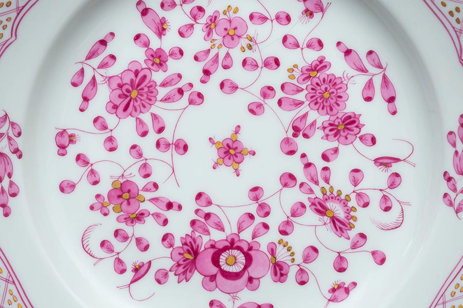 マイセン インドの華（リッチピンク） 18cmプレートを買い取りました