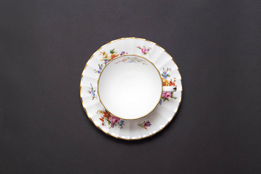 ロイヤル・ウースター ロアノーク ティーカップ＆ソーサーを買い取り