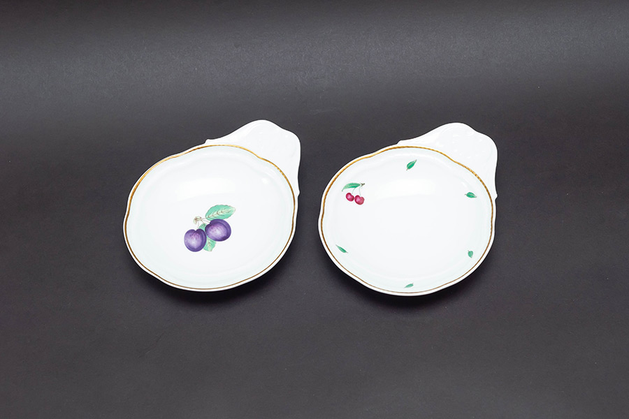 リチャード・ジノリ ボンジョルノ・プルーン＆チェリー ミニトレイ