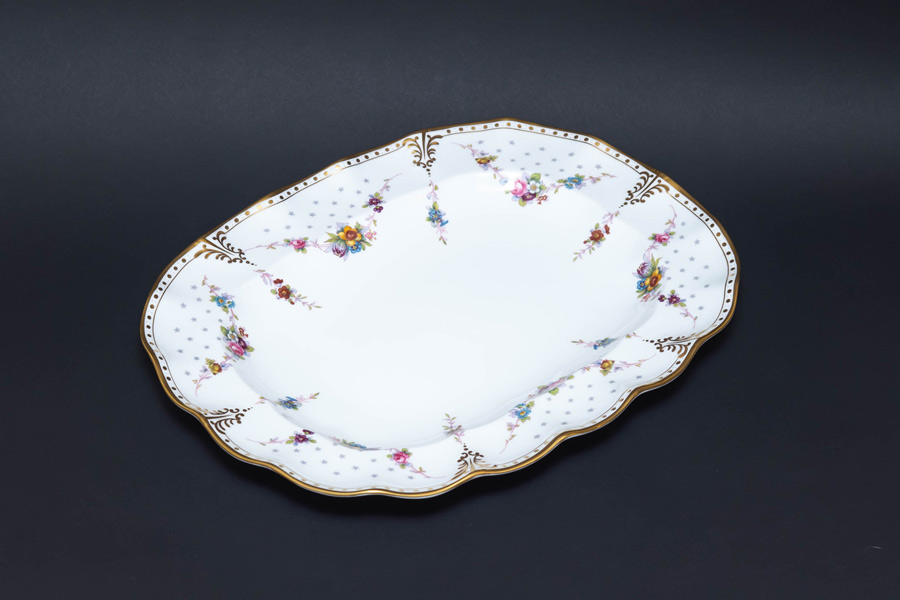 ロイヤル・クラウン・ダービー ロイヤルアントワネット 38cmオーバル