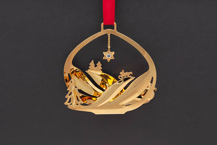 ジョージ・ジェンセン クリスマスオーナメント（2004年）『Snowscape