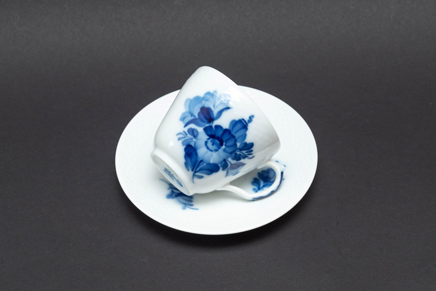 ロイヤル・コペンハーゲン ブルーフラワープレイン デミタスカップ