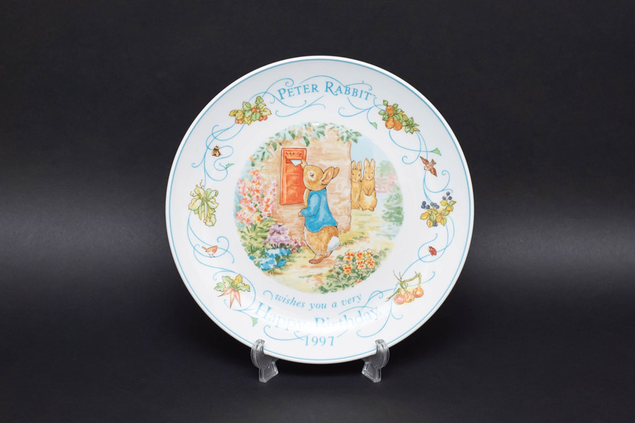 ウェッジウッド ピーターラビット バースデープレート（1997年）を