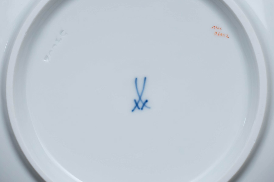 マイセン ベーシックフラワー（三つ花） 21cmメッシュプレートを