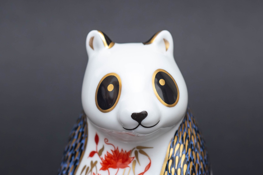 ロイヤル・クラウン・ダービー ペーパーウェイト パンダを買い取りまし