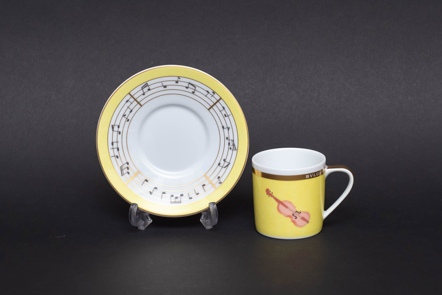 ローゼンタール × ブルガリ コンチェルト（バイオリン） デミタス