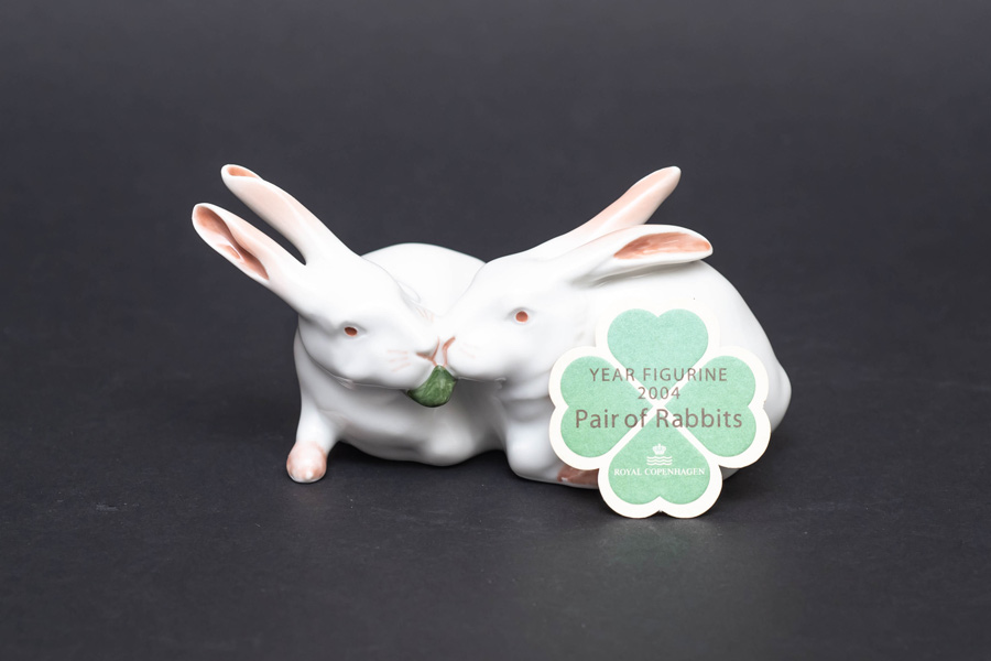 ロイヤル・コペンハーゲン イヤーフィギュリン（2004年）「Pair of