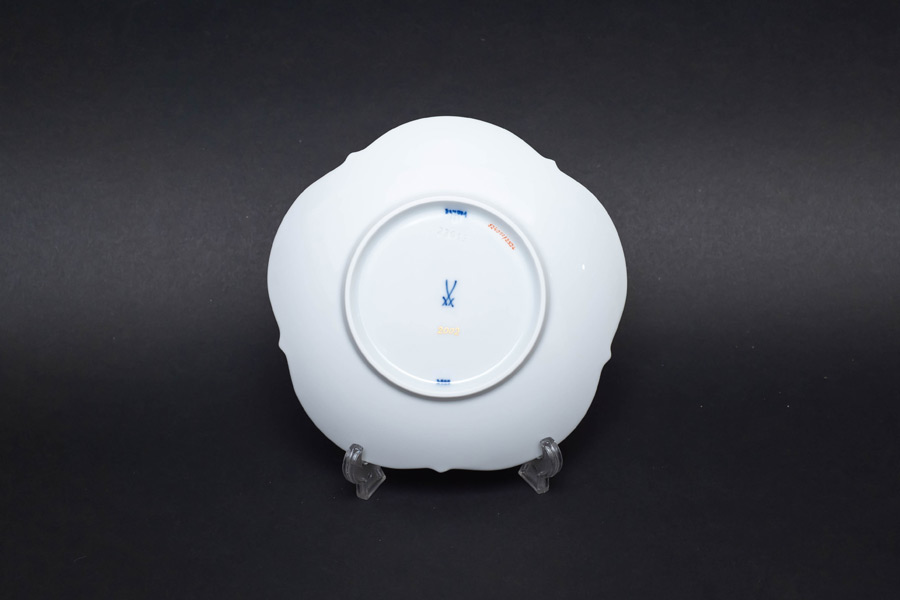 マイセン ブルーオーキッド（レッド＆ゴールド） プレートセットを