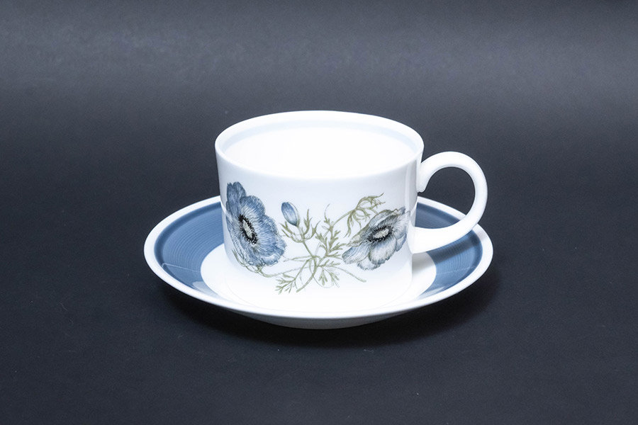 ウェッジウッド グレンミスト ティーカップ＆ソーサー（インペリアル