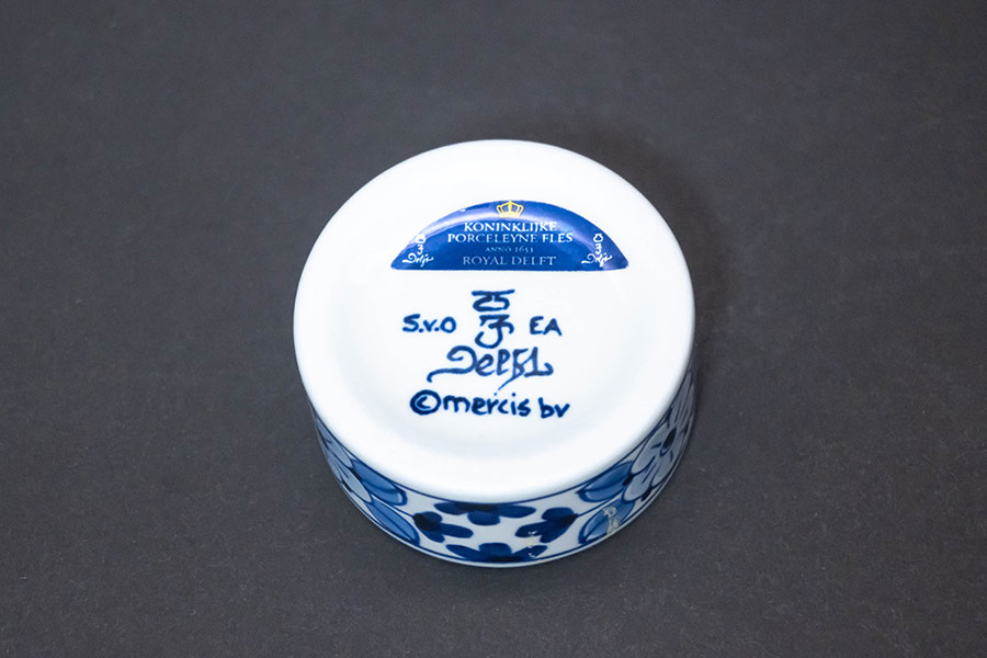 ロイヤルデルフト ミッフィー 小物入れ キャンディポット 陶器