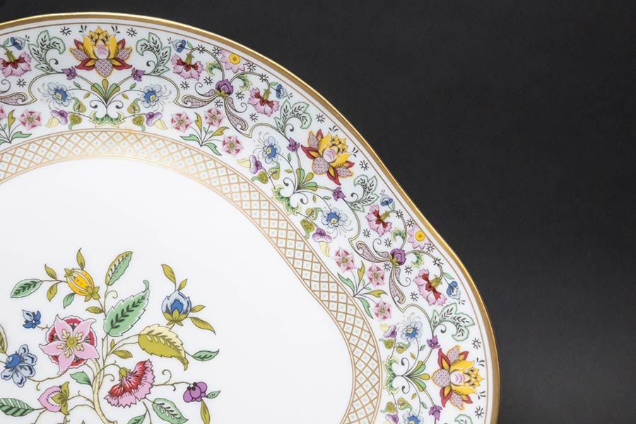 ミントン マジェスティックハドンホール ブレッド＆バタープレートを