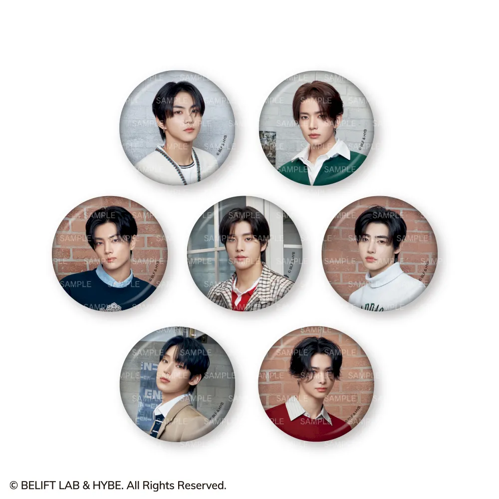 ENHYPEN 缶バッジ｜プライズ・くじ・グッズ情報ならセガプラザ