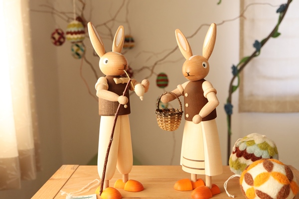 イースターエッグO2.5㎝ – ドイツ・ザイフェンの木のおもちゃ seiffen