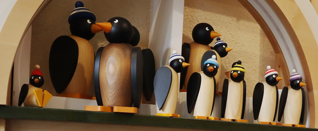 カモメ ペンギン/マーティン 商品について – ドイツ・ザイフェンの木の