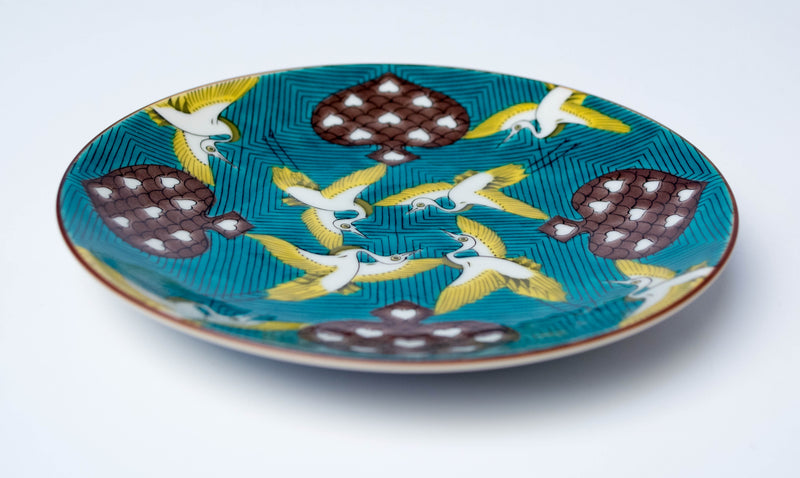 5号皿 古九谷青手鶴かるた MC-502 – SEIKOU ONLINE