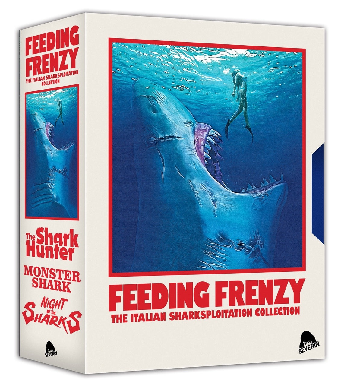 Feeding Frenzy Exclusive Slipcase w/ [3] Shark Blu-rays – Severin