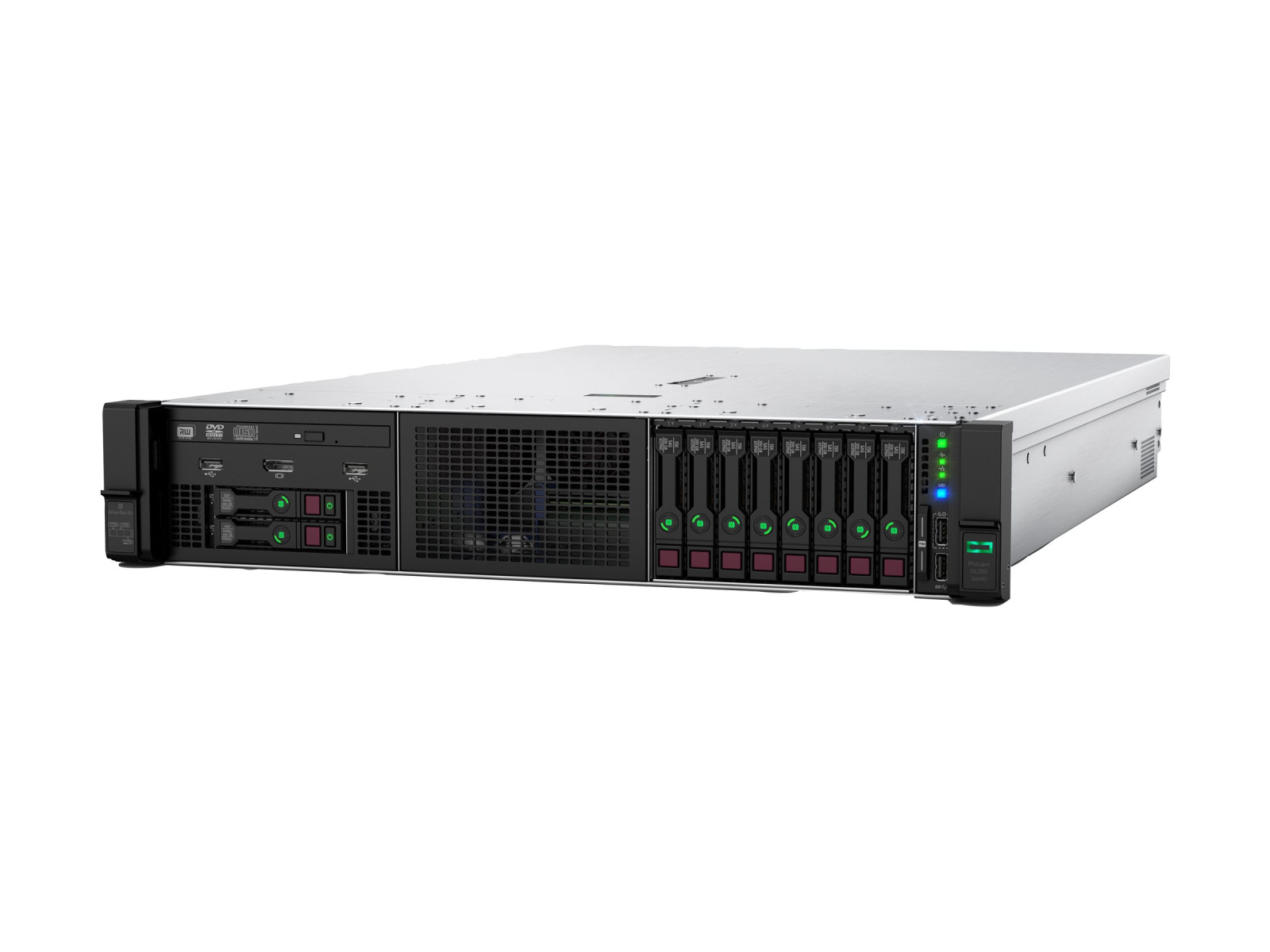 HPE ProLiant DL380 Gen10 2U | 2× Xeon Gold 6138, 128GB RAM