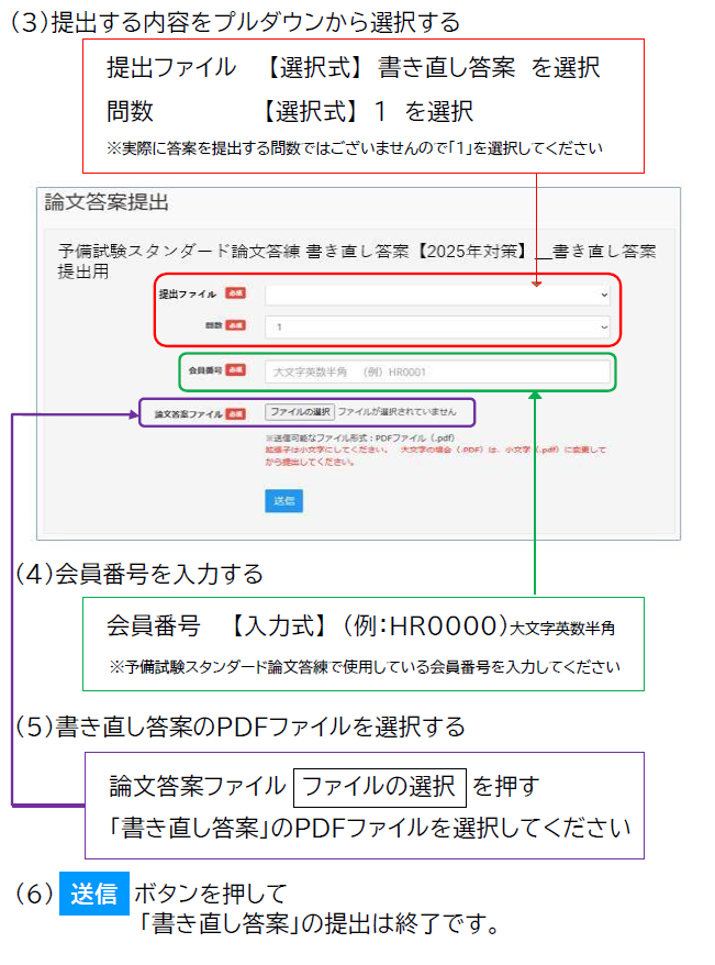 予備試験スタンダード論文答練書き直し答案 | 予備試験 | 辰已法律
