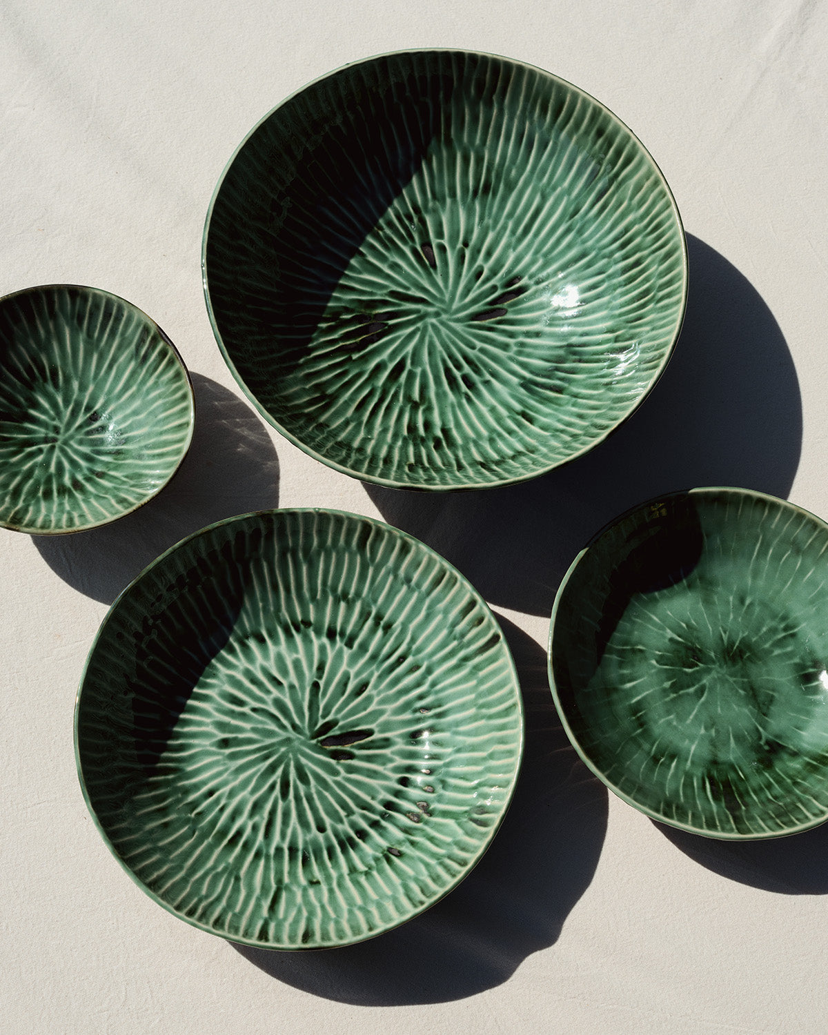 Salad bowl green Verde Lanza – SERAX